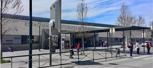 Almuñécar → Estación de Bus de Granada (Avenida Juan Pablo II, s/n) 07:00–22:00