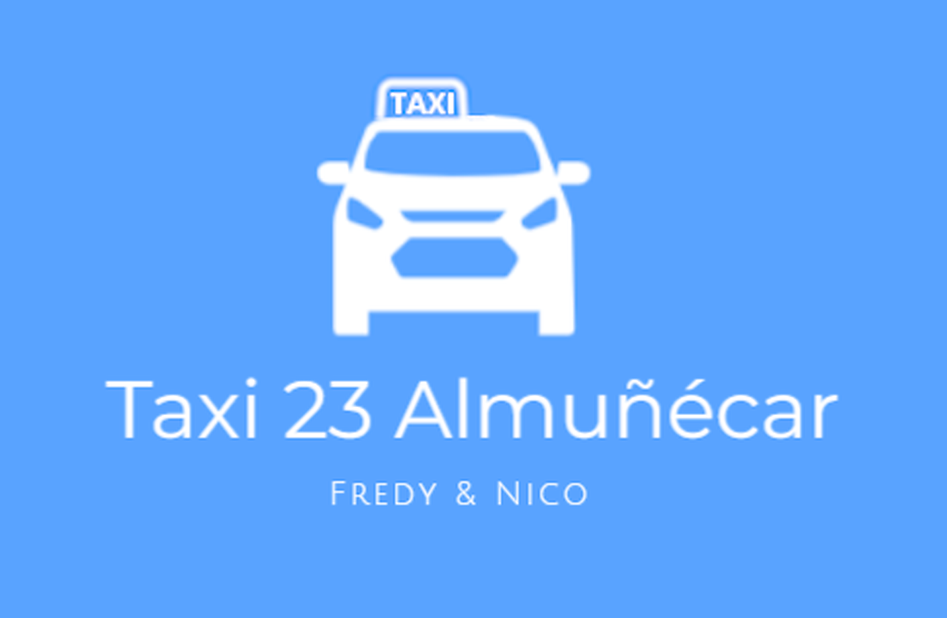 Taxi 23 Almuñécar – Fredy & Nico
